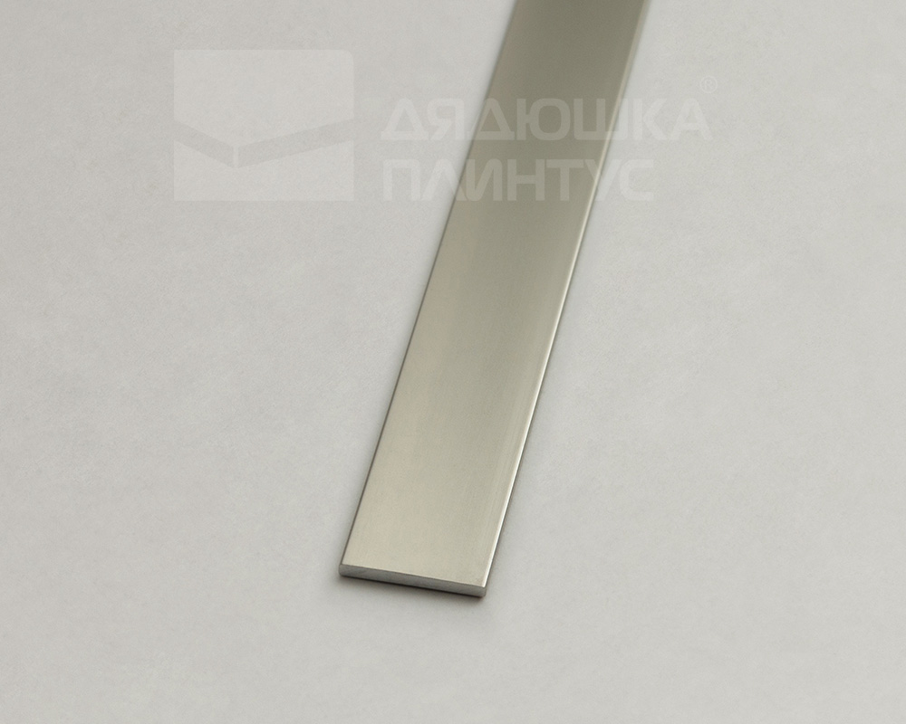 Полоса алюминиевая 15х1,5 мм бронза-светлая/глянец 2,7 м